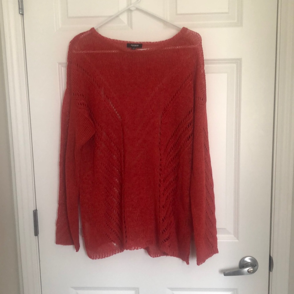 Burnt Orange Sweater